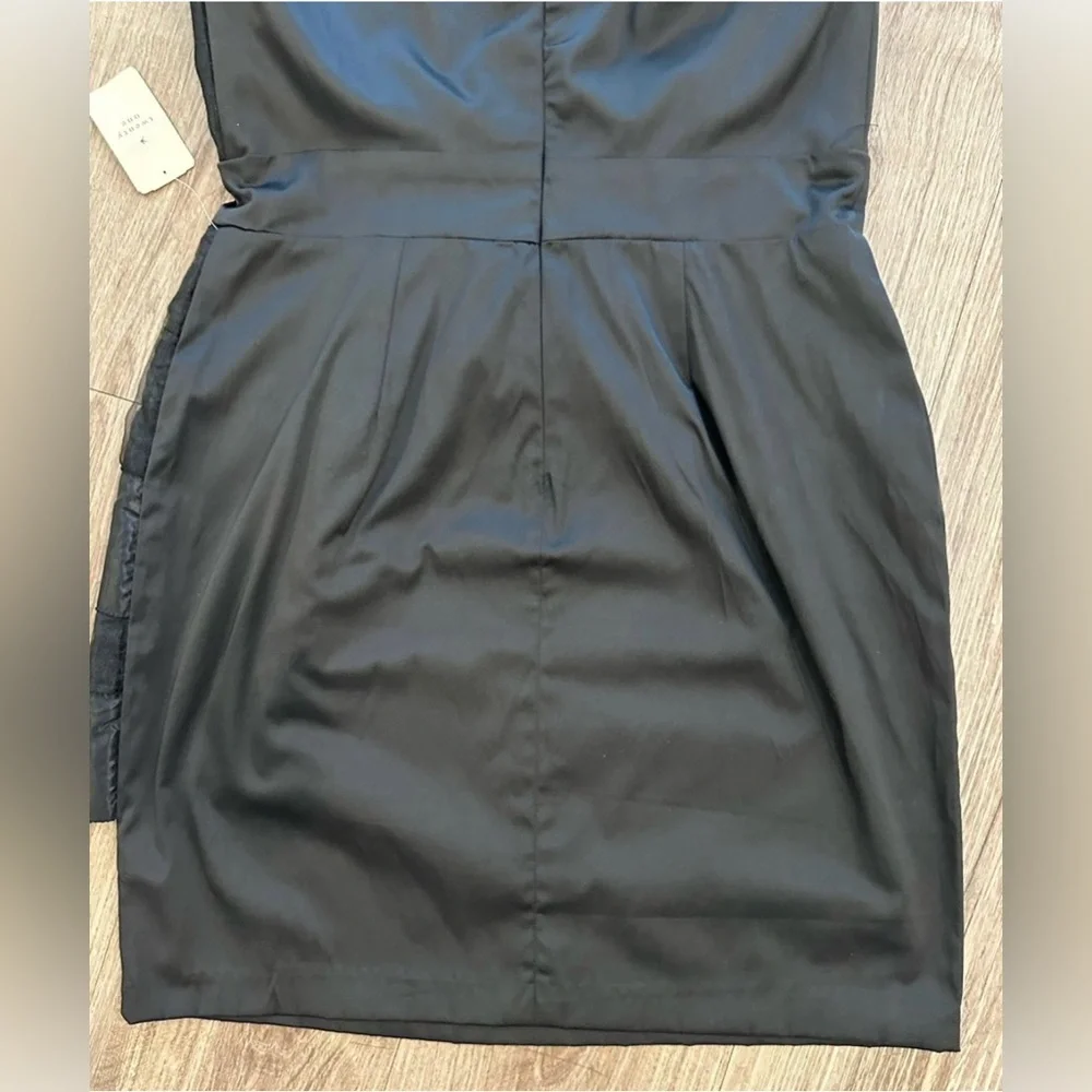 forever 21 Dress Mini Y2K whimsigoth Witchcore Dark fairy Strapless Witchy L NWT